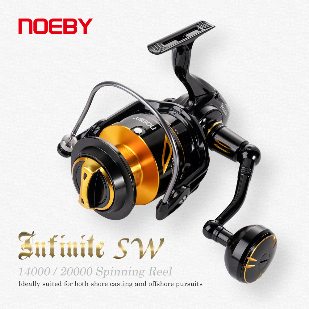 Daiwa Reel Bg - NOEBY インフィニットヘビーデューティーソルトウォータースピニングリール 14000-20000 ステンレススチールギア 防水 ビッグゲーム
