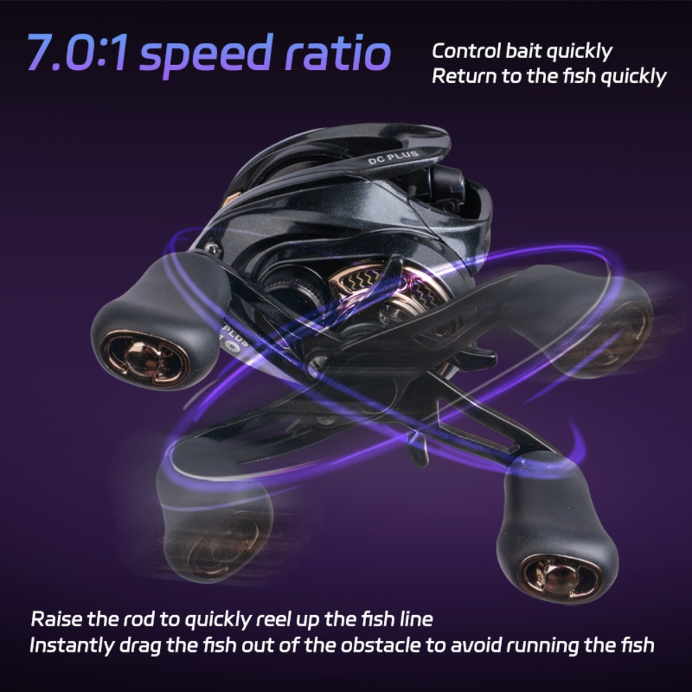 ロープロファイルスプールDCベイトキャスティングリール 7. - Kastking Reel Zephyr のレビューと価格