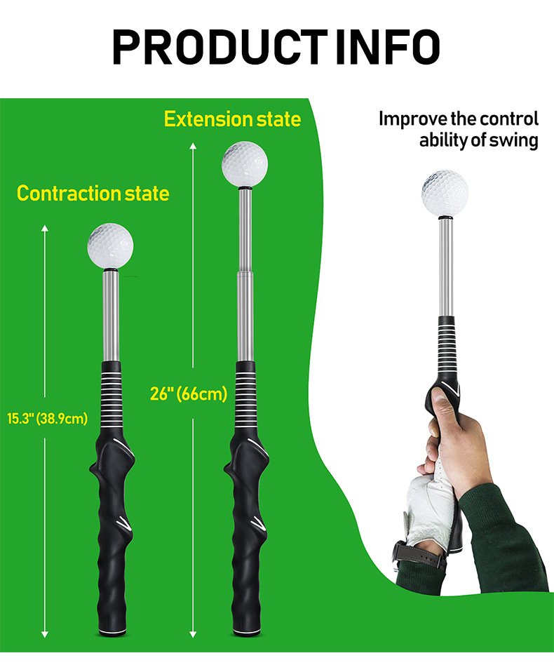 ゴルフ伸縮式スイングトレーナー姿勢矯正器具練習用左右兼用ゴル - Fishing Rod Telescopic のレビューと価格