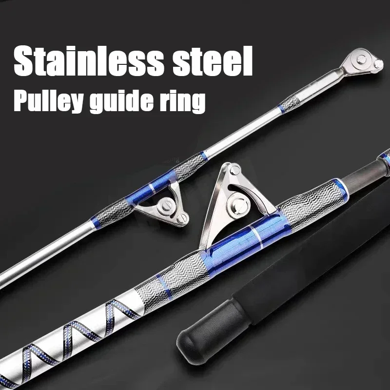 ローラーガイド付きオフショアフィッシングロッド,50kg,  - Fishing Rod Surf のレビューと価格